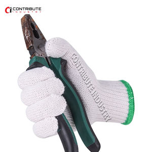 Gants de protection des mains chauds,, pour hiver, en coton tricoté, de sécurité au travail - Product Image 6