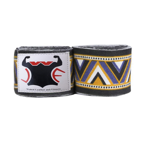Bandages de main imprimés confortables de qualité supérieure pour les sports de combat MMA, kickboxing - Protection de boxe de haute qualité Wahid Leather Fitness - Product Image 2