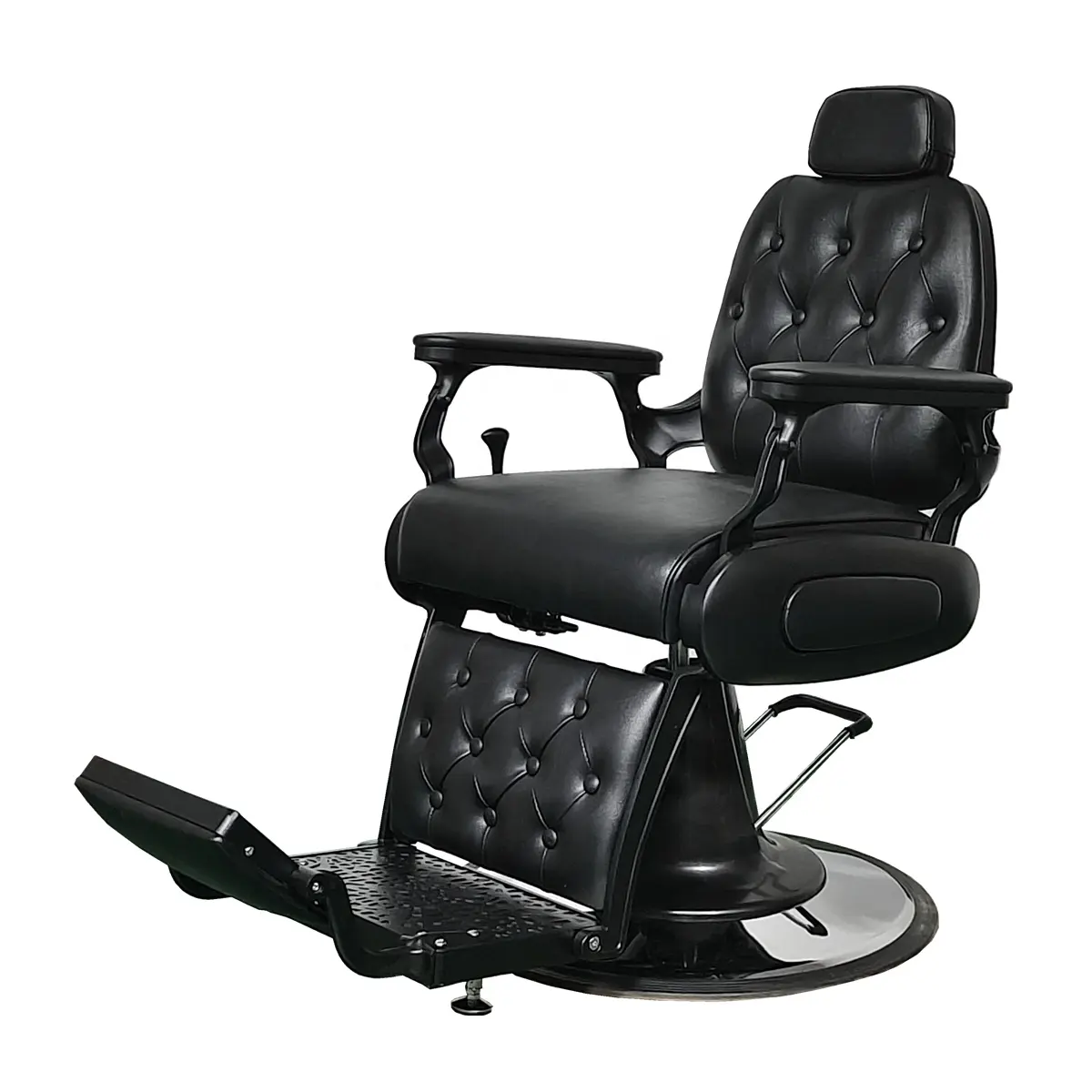 Yüksek kaliteli hidrolik berber saç kesim berber koltuğu kuaför sandalyesi üreticisi