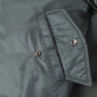 Nouvelle Arrivée Blouson Bomber Hiver Homme Slim en Crochet Grande Taille Fermeture Éclair Décontracté Manches Longues Personnalisable Vente en Gros Respirant Lavé