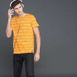 Calidad superior Tarifa al por mayor Mejor calidad Diseño personalizado Hombres Orgánico Menos precio Su propio diseño Hombres Camiseta de manga corta - Product Image 4