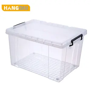 Top Fashion Custom Color Eco-friendly OEM Office Home Clear Box Plastic Storage