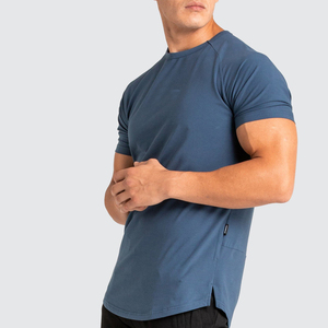 Camiseta OEM personalizada al por mayor, camiseta de manga corta para hombre, de algodón puro/poliéster y tela cómoda. - Product Image 3