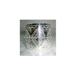 Bracelet de mode plaqué argent avec manchette ouverte en laiton gravé pour filles et femmes - Product Image 1