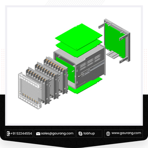 Boîtier de panneau pour outils électriques Futura, équipement électrique de 10 pièces - Product Image 4