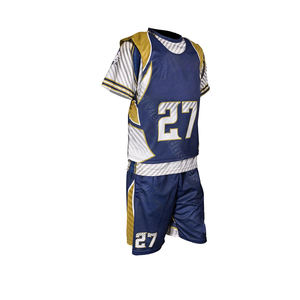 Material de poliéster Oem, último diseño único, Blanco, Negro, recién llegado, Lacrosse Uni - Product Image 3