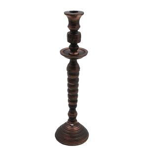 Table Top Decorative Aluminum <b>Candle</b> Stand Rough Copper Finishing <b>Large</b> Size <b>Candle</b> <b>Pillar</b> Holder for Wedding and Home Decor - Product Image 5