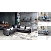 Meubles européens en cuir avec boutons, 100% touches, burgard, meubles italiens, tailles 3 2 1, prix d'usine, turquie