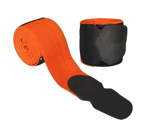 Enveloppe élastique au genou avec mélange de coton-Idéal pour les séances d'haltérophilie, de dynamophilie et de fitness en salle de sport - Product Image 2