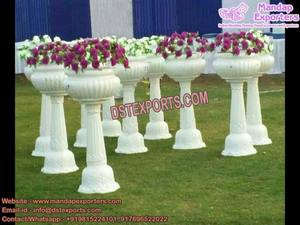 Pots de fleurs en Fiber de verre pour mariage, accessoires de fabrication, Collection, connecteurs décoratifs de mariage - Product Image 2