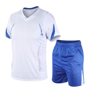 Traje deportivo personalizado para hombre, conjunto de fútbol de manga corta, secado rápido, Verano - Product Image 2