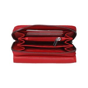Offre Spéciale Véritable En Cuir Courte Femme Portefeuille Rouge Fait En turquie - Product Image 4