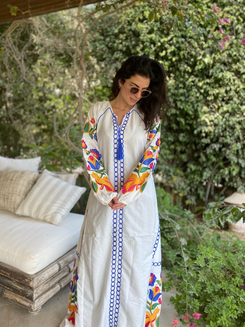 Shop Our Collection of Arabic Linen Dress & Ukrainian Embroidery Dress