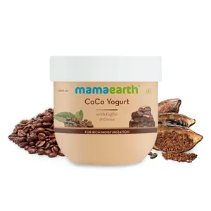 Какао-йогурт MAMA EARTH с кофе и какао для увлажнения-200 мл