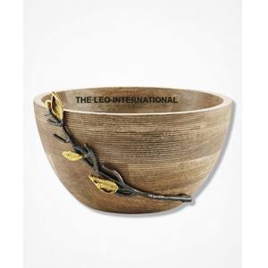 Tazón de Madera con Forma Única, Tazón Decorativo de Alta Calidad para el Hogar, Venta Directa de Fábrica - Product Image 6