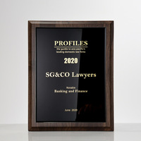 Plaques de trophées en verre et en cristal en gros, gravées au laser personnalisées, boîtes de rangement durables pour souvenirs