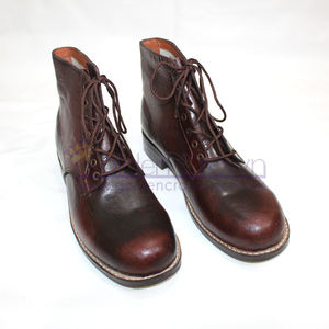 Vente en gros de chaussures en cuir de sécurité | Fournisseur de chaussures en cuir de sécurité | Chaussures en cuir marron personnalisées - Product Image 1