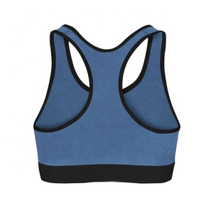 Soutien-gorge de sport à Compression pour femmes, sous-vêtements personnalisés, pour le jogging, le Fitness, avec Design de dos de Racer et Logo brillant - Product Image 2