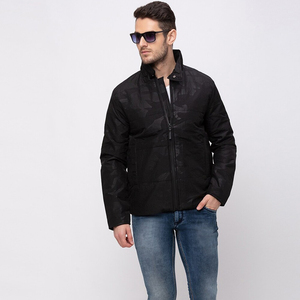 Veste bomber noire de haute qualité pour homme, coupe-vent, imperméable, à capuche, épaisse, décontractée, avec doublure orange, vente en gros, chaude, THANI AEIL - Product Image 5