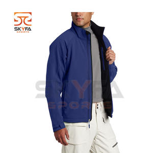 Wholesale Spring And Fall <b>Soft</b> <b>Shell</b> <b>Jacket</b> <b>Men's</b> Casual Solid Color Blank Sports <b>Jacket</b> Coat For <b>Men</b> - Product Image 4