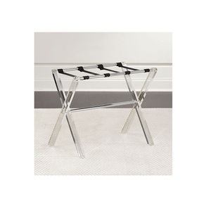 Stainless Steel Silver Color Storage Luggage <b>Rack</b> With Handle Greatest Quality Storage Luggage <b>Rack</b> In Bulk - Product Image 4