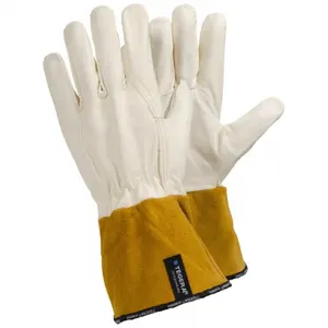 Перчатки для сварки Tig, гибкие, прочные, из козьей кожи, защитные манжеты, перчатки для работы электрика, тонкие перчатки