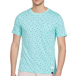 T-shirt manches courtes et col rond pour hommes, Streetwear personnalisé, léger, personnalisé, respirant, vente en gros, - Product Image 1