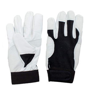 Gants de course demi-doigts de qualité supérieure en cuir PU de meilleure qualité prévention des incendies et équipement de protection personnalisé coupe-vent - Product Image 1