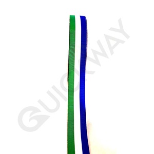 Custom Logo Printed Medal <b>Ribbon</b> Ceremonial Gross Grain Woven Fabric Wholesale Cotton & Polyester Thread & Moire Patterned - Product Image 6