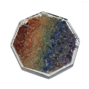 Chakra Layer Healing <b>Orgonite</b> Vastu Plate - Product Image 1