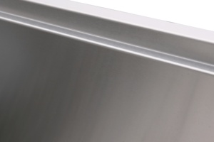 Évier de cuisine malaisien à un trou central, 30 pouces, rectangulaire, en acier inoxydable 304, finition brossée, certifié CUPC - Product Image 6