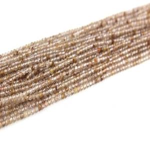 Petites perles en cuivre naturel Rutile, petites pierres précieuses de qualité supérieure, fabrication de bijoux en perles, vente en gros - Product Image 1