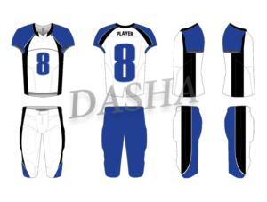 Conjunto de camiseta de fútbol americano profesional personalizado, ropa deportiva para hombre, uniforme sublimado de talla grande - Product Image 6