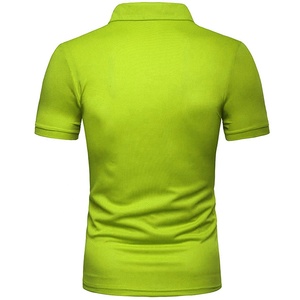 Polo de manga corta para hombre y mujer, camiseta de alta calidad con logotipo personalizado, 100% de algodón, informal, con logotipo OEM, novedad de verano - Product Image 5