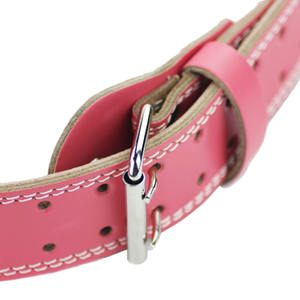 เข็มขัดออกกำลังกายหนังวัวแท้สำหรับออกกำลังกายเข็มขัดยกน้ำหนักปรับแต่งได้สำหรับการฝึกออกกำลังกาย - Product Image 3