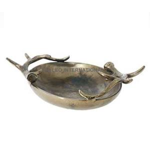 Bol rond poli brillant en aluminium métal collations riz fruits service dessus de table vaisselle bol décoratif pour la maison - Product Image 4