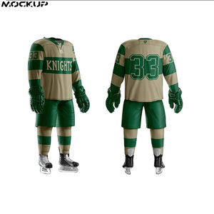 Nuevo Uniforme de Hockey Personalizado Unisex 2025, Talla Grande, Económico, Impresión Digital, Uniforme de Equipo, Precio OEM, Logotipo Personalizado - Product Image 4