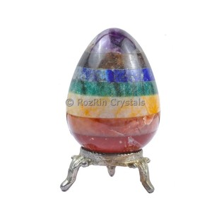 New Design healing Chakra Bonded With Lapis Gemstone <b>Egg</b> - Product Image 1