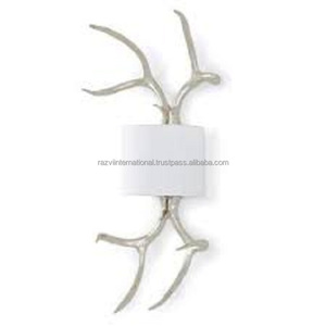 Apliques de espejo montados en la pared de hierro moderno, portavelas hecho a mano para decoración del hogar, candelabro de pared de estilo único, ocasiones de Pascua - Product Image 6