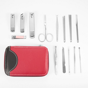 Ensemble de manucure et pédicure de luxe en acier inoxydable 14 pièces pour homme et <span class=keywords><strong>femme</strong></span>, <span class=keywords><strong>kit</strong></span> de soins de <span class=keywords><strong>beauté</strong></span> professionnel, durable, fabriqué en Chine - Product Image 5