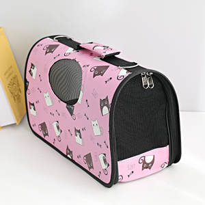 Folding Cat Dog Travel Box <b>Pet</b> <b>Carrier</b> Tote Bag BagPack <b>pet</b> cages <b>carriers</b> - Product Image 4