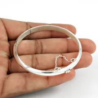 Beautiful 925 silver jewelry sterling silver 925 stamped bangle suppliers bulk wholesale silver bangles suppliers