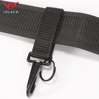 YAKED Tactique MOLLE Duty Gear Tactique Bataille Ceinture Accessoires Robuste Porte-clés Rapide Crochet En Métal pour Gamme Ceinture