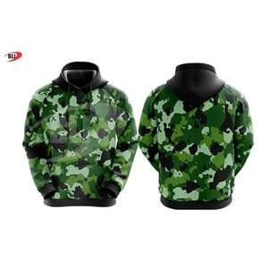 Camo Pullover Sublimación Sudaderas 3D Sublimación completa Sudaderas con capucha Diseños personalizados Precio de venta completo para hombres y mujeres - Product Image 3