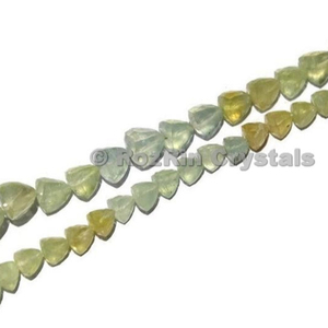 Orden en línea para Natural Prehnite anillo de perlas de Briolette | Natural Prehnite anillo de perlas de Briolette - Product Image 1