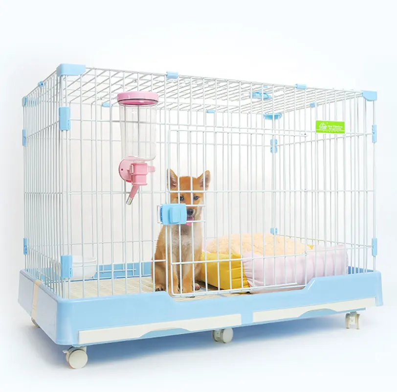 Jaula de conejo de doble cajón para mascotas, jaula de animales para hámster con ruedas