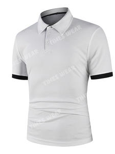 Camiseta Polo Personalizada para Hombre, Estilo Europeo de Alta Calidad, Manga Corta, Secado Rápido, Talla XL, Estampado Color Block, Alta Visibilidad - Product Image 3