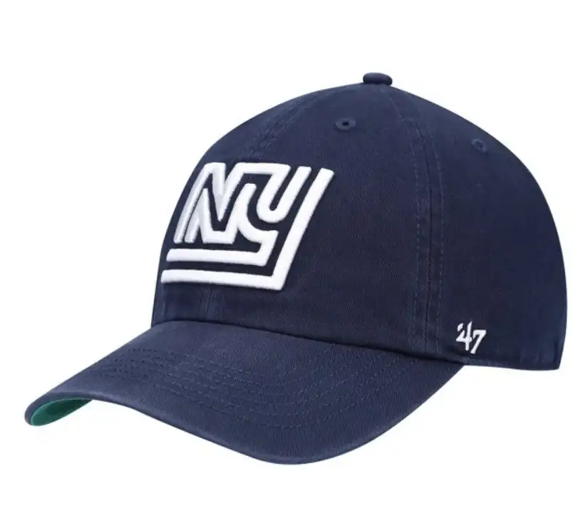 גברים של '47 כהה ניו יורק ג 'איינטס Legacy זיכיון מצויד כובע מתכוונן כובע באיכות גבוהה NFL צוות כובע בסיטונאות מחיר