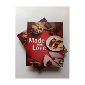 Indiana Wholesaler Best Hard Bound Cook Books Printing With Red Strip Buy at Cheap Price On Bulk Order