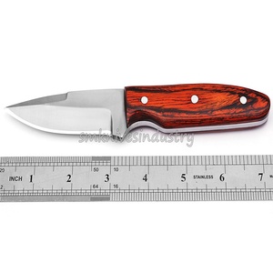 7 pulgadas personalizado hecho a mano hoja de acero inoxidable caza cuchillo (Smk1426) - Product Image 5